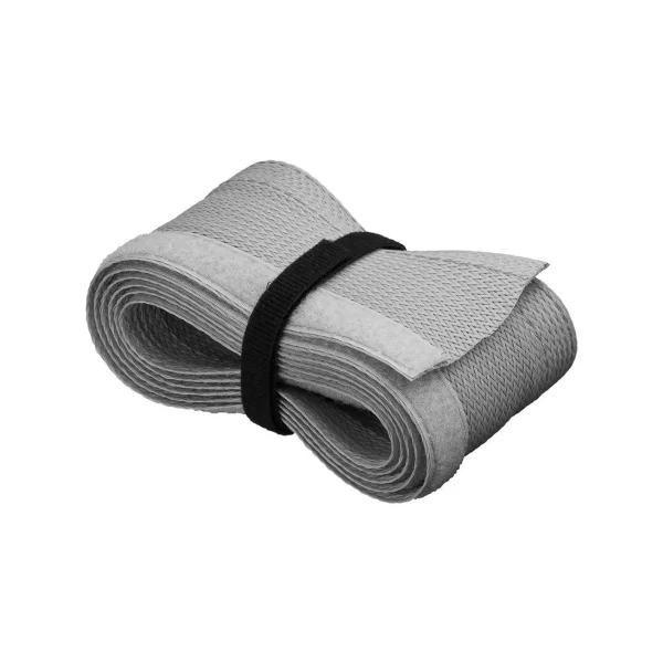 Gaine souple scratch pour passe câbles 20 à 40mm de diamètre 1m80 gris