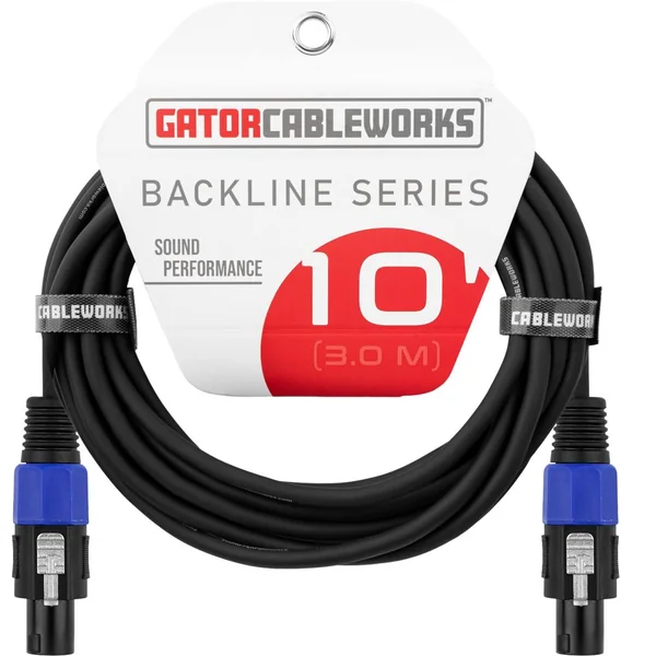 Gator Cableworks Câble haut-parleur série Backline 3 m speakON