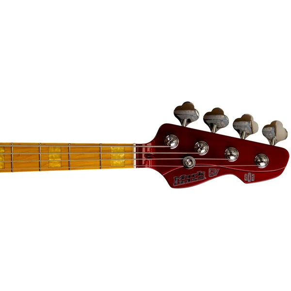 Gloxy GOG MB GV 4 CR MN FC Passive 4-String - red passion