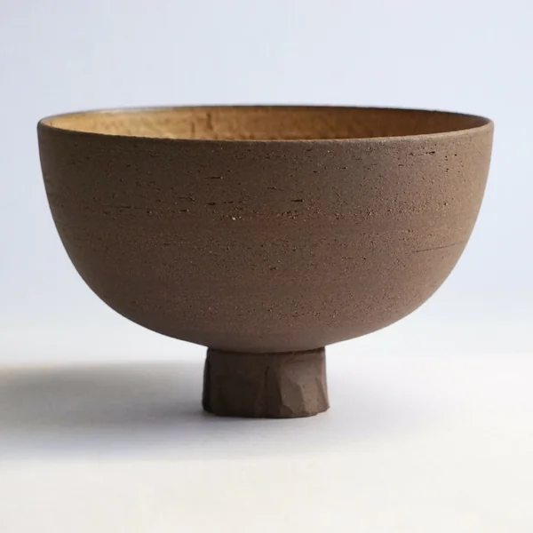 Grand bol en grès avec gravures - 2
