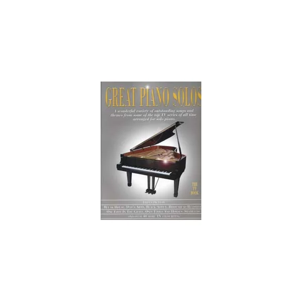 Great Piano Solos The TV Book Piano