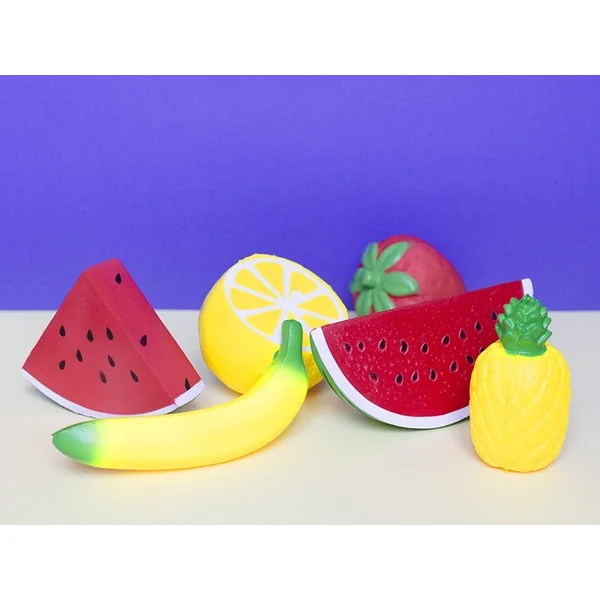 Gros squishy demi citron - anti-stress