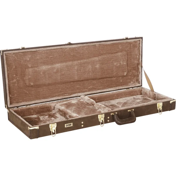 GW-ELEC-VIN Guitare Electrique Case Vintage Brown