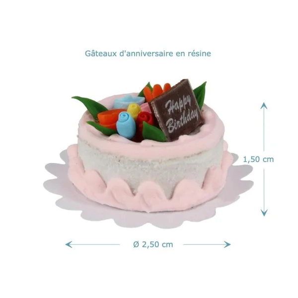 Gâteau d'anniversaire à la crème