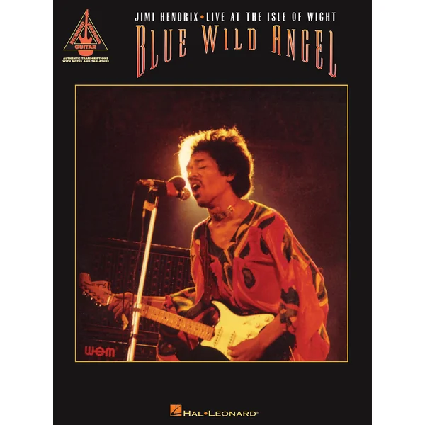Hendrix J. Blue Wide Angel Guitar