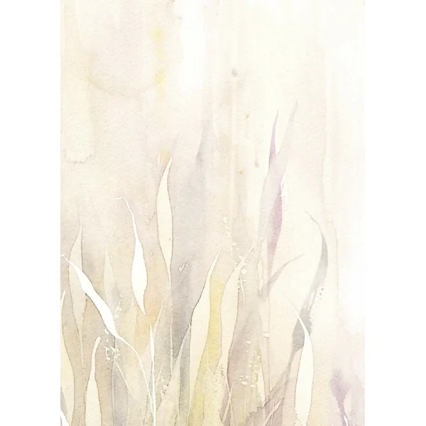 Herbes folles - Aquarelle originale