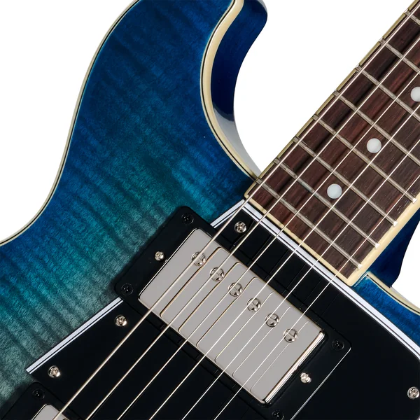 IBG Les Paul Special Double Cut Figured - ocean water