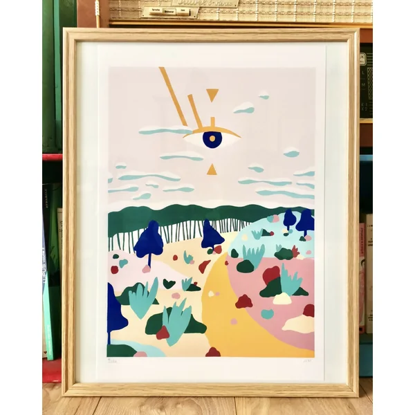 Illustration artistique - LE BON CHEMIN