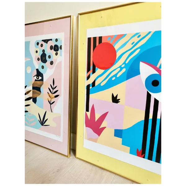 Illustration graphique - LE PRINTEMPS ARRIVE