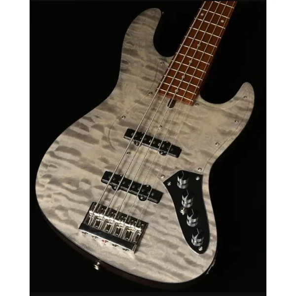 Japan Tune Up JT WL5-QM-AC RSM/M (5-String) - charcoal gray satin