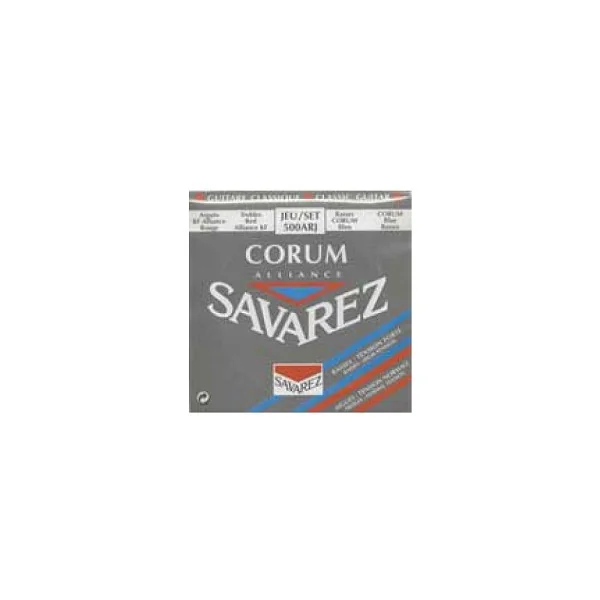 JEU DE CORDES CLASSIQUES ROUGE / BLEU SAVAREZ