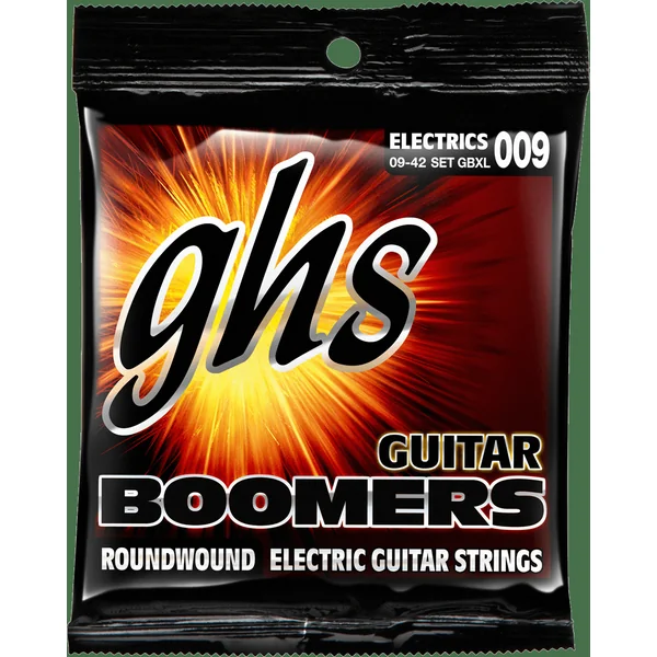 Jeu de Cordes Electrique Ghs Strings Gbxl Boomers File Rond 09/42