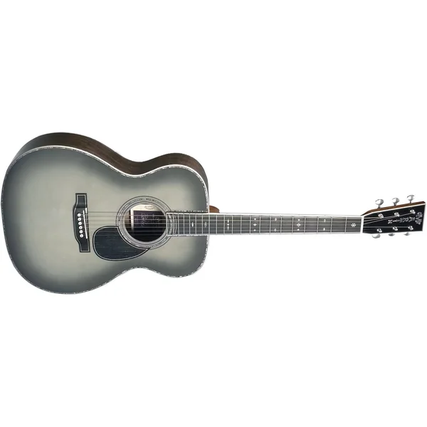 John Mayer OM-45 20th Anniversary Platinum - silverburst