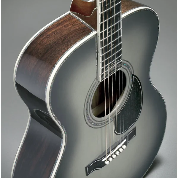 John Mayer OM-45 20th Anniversary Platinum - silverburst