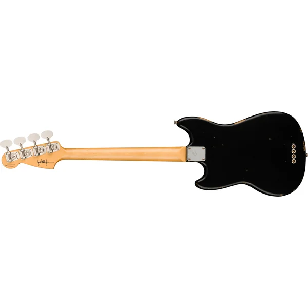 Justin Meldal-Johnsen JMJ Road Worn Mustang Bass (MEX, RW) - black