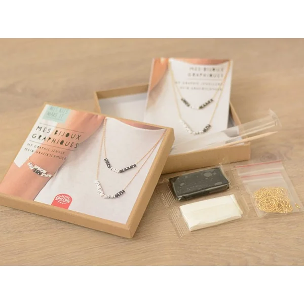 Kit MKMI - Mes bijoux graphiques - DIY
