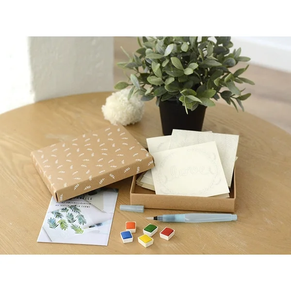 Kit MKMI - Mes cartes à l'aquarelle - DIY
