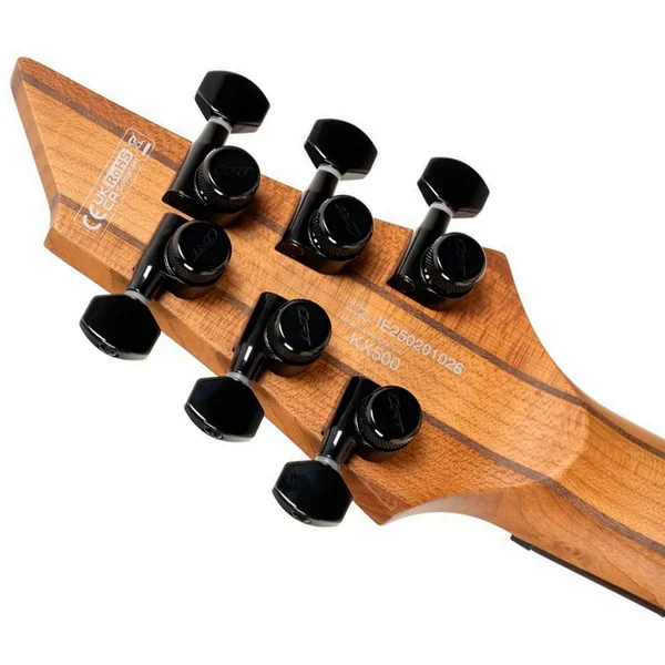 KX500 Pale Moon - natural black burst matte