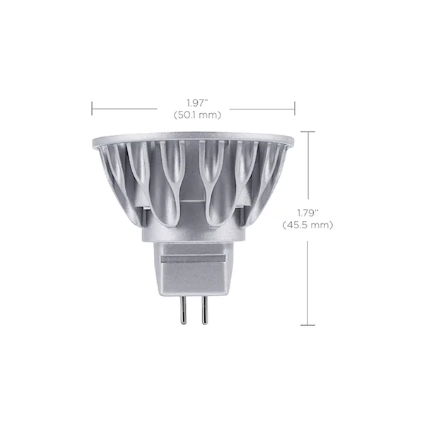 lampe led MR16 VIVID V3 SORAA 7,5W 3000K 25D IRC 95 SM16-07-25D-930-03