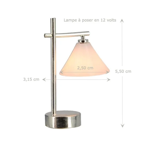 Lampe à poser moderne 12 volts