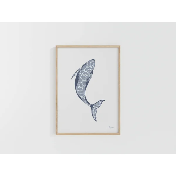 Le Chant des Baleines - Tirage A4
