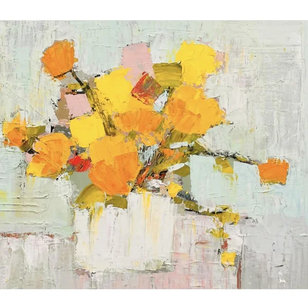 "Les fleurs jaunes"
