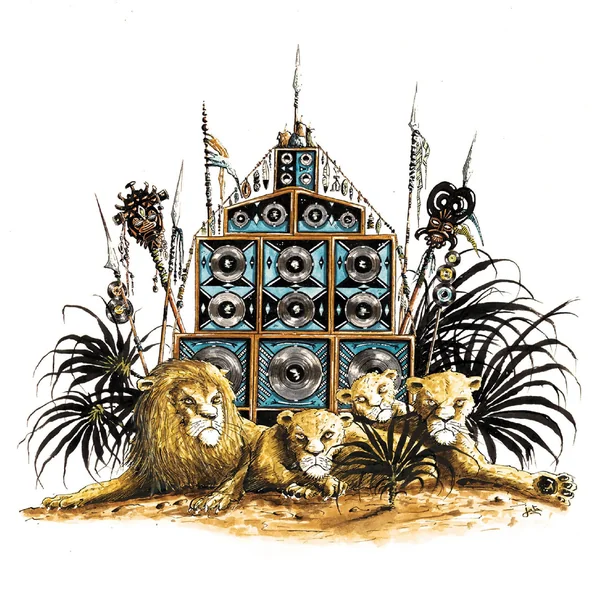 Lions Arena (50x50cm)