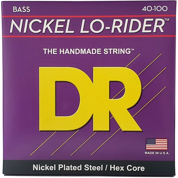 LO-RIDER Nickel Plated Steel 40-100 - jeu de 4 cordes