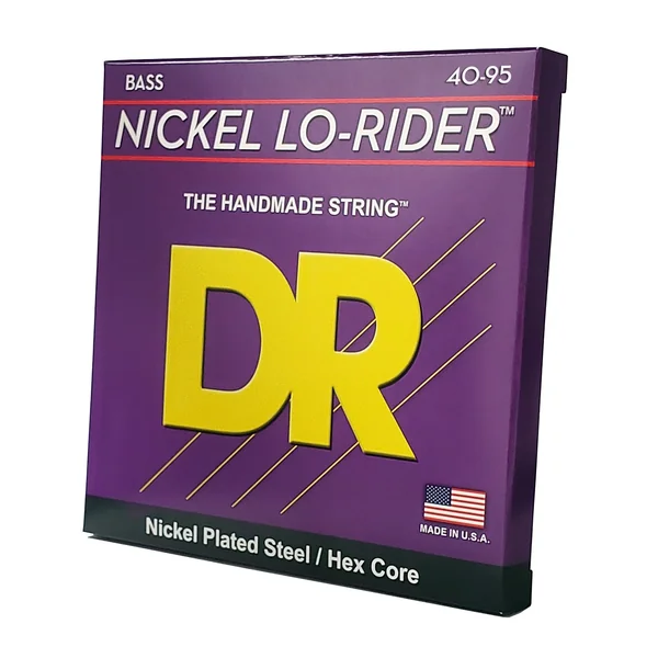 LO-RIDER Nickel Plated Steel 40-95 - jeu de 4 cordes