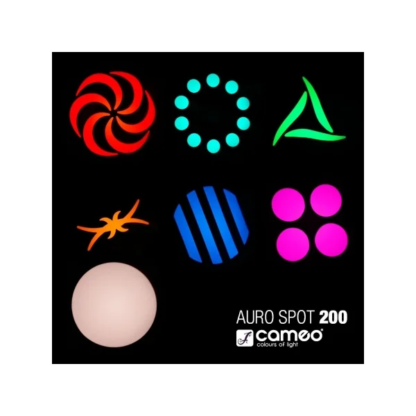 Lyre led Cameo Auro Spot 200 100W