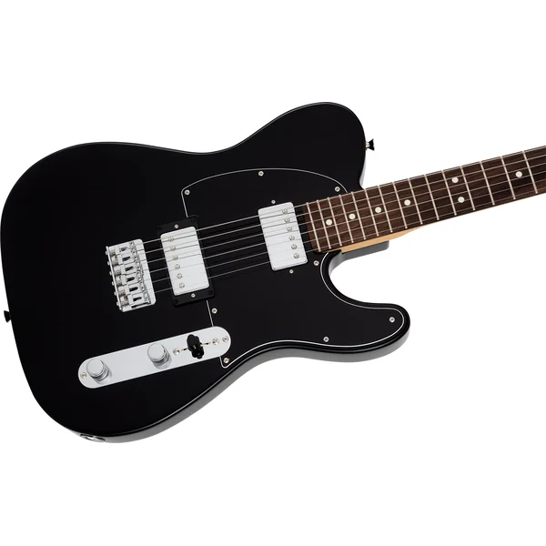 Made in Japan Hybrid II Telecaster HH (RW) - black