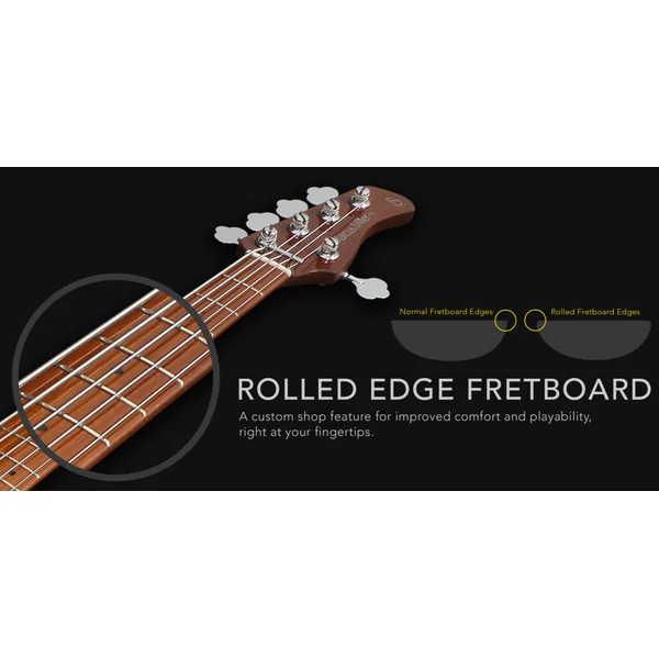 Marcus Miller P5 Alder 5ST 5-String - dakota red