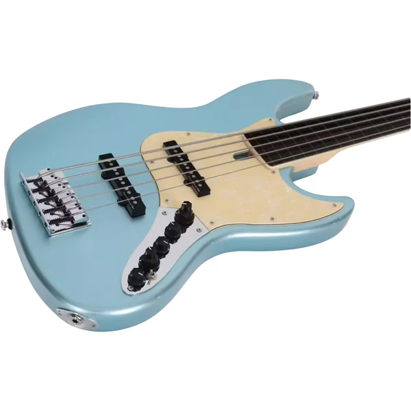 Marcus Miller V7 Alder 5ST Fretless 5-String (2nd Gen) - lake placid blue