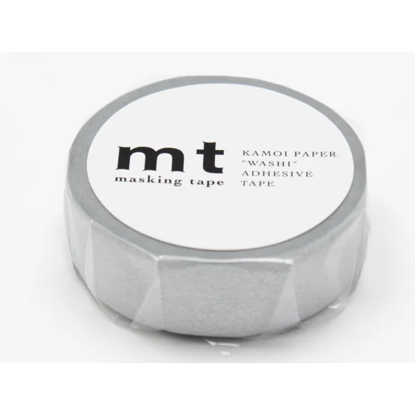 Masking tape uni - argent