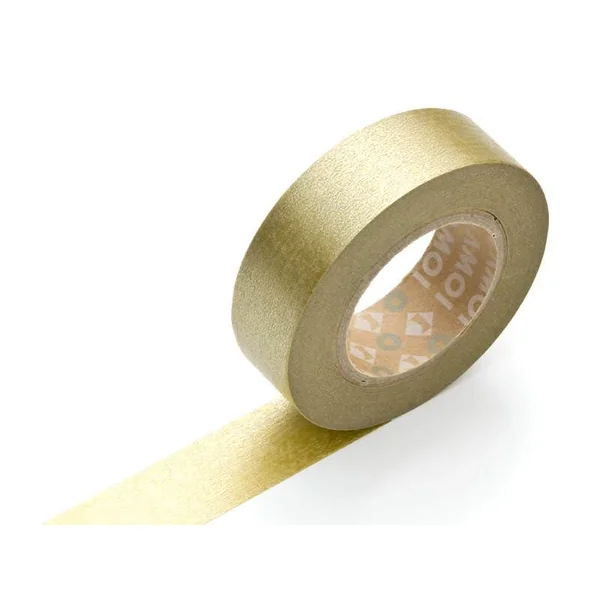 Masking tape uni - Doré