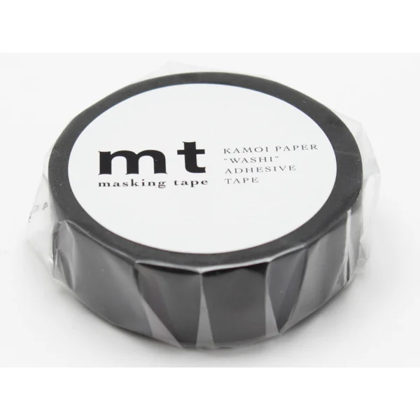 Masking tape uni - noir