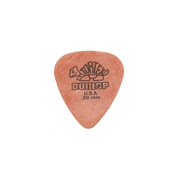 MEDIATOR TORTEX EXTRA SOUPLE ROUGE 0,50mm DUNLOP A L'UNITE