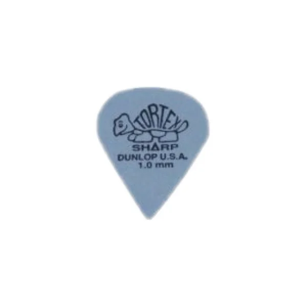 MEDIATOR TORTEX SHARP MEDIUM / DUR BLEU 1mm DUNLOP A L'UNITE