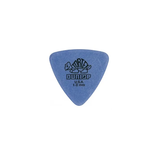 MEDIATOR TORTEX TRIANGLE MEDIUM/DUR BLEU 1.0 MM DUNLOP A L'UNITE