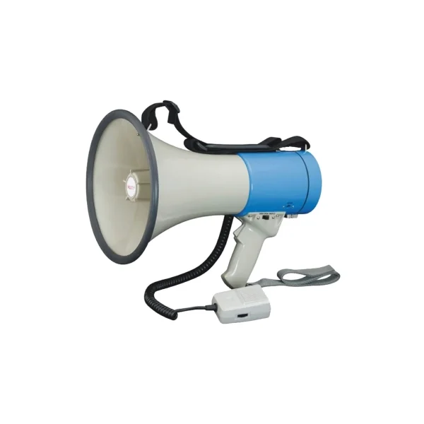 Megaphone 25W sur batterie avec combiné