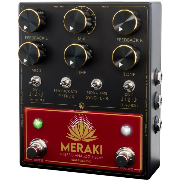 Meraki Stereo Analog Dual Delay