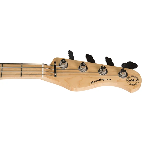 MetroExpress 21-Fret Hybrid P/J Bass 4 (MN) - candy apple red