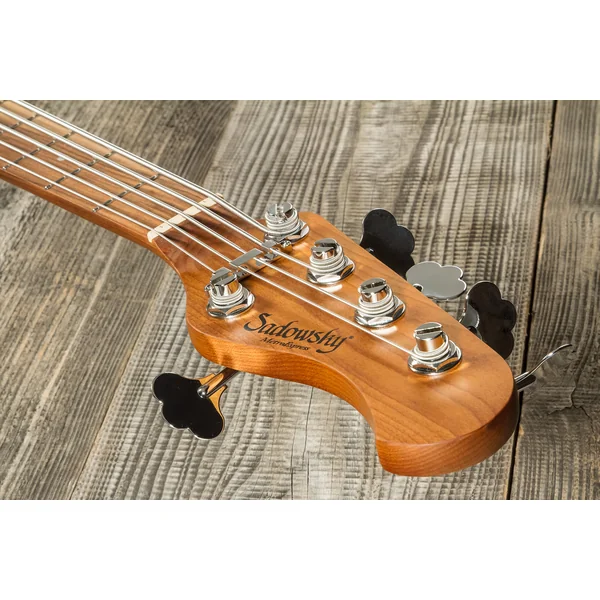 MetroExpress 21-Fret Hybrid P/J Bass V2 5-String (PF) - olympic white