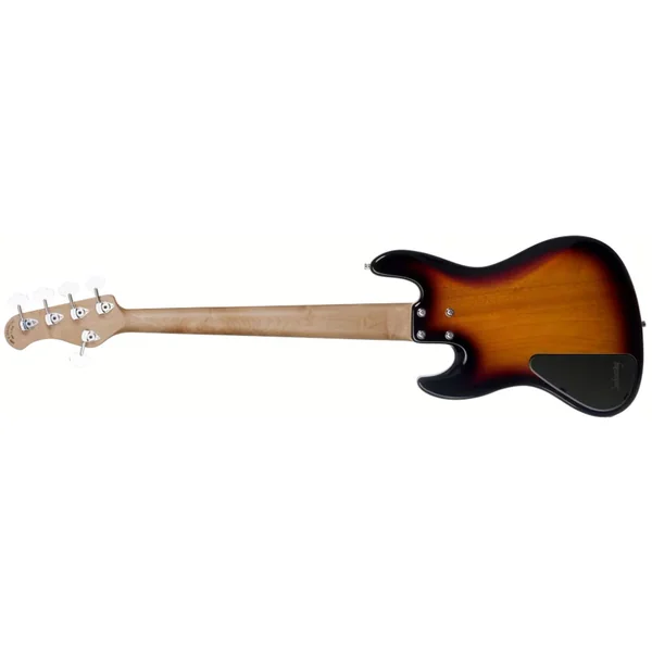 MetroExpress 21-Fret Hybrid P/J Bass V2 5-String (PF) - tobacco sunburst transparent