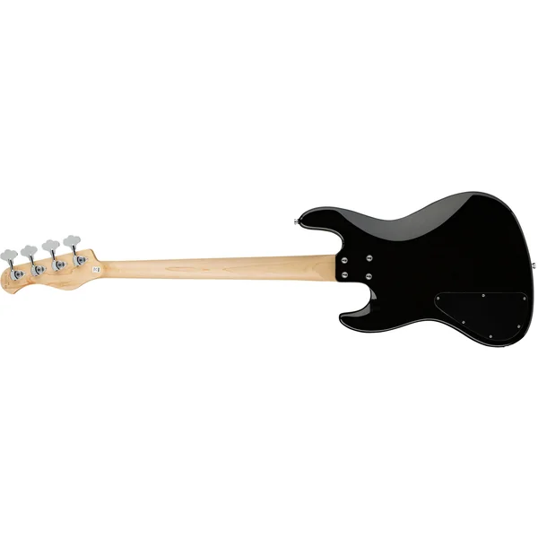 MetroExpress 21-Fret Vintage J/J Bass 4 (MOR) - solid black