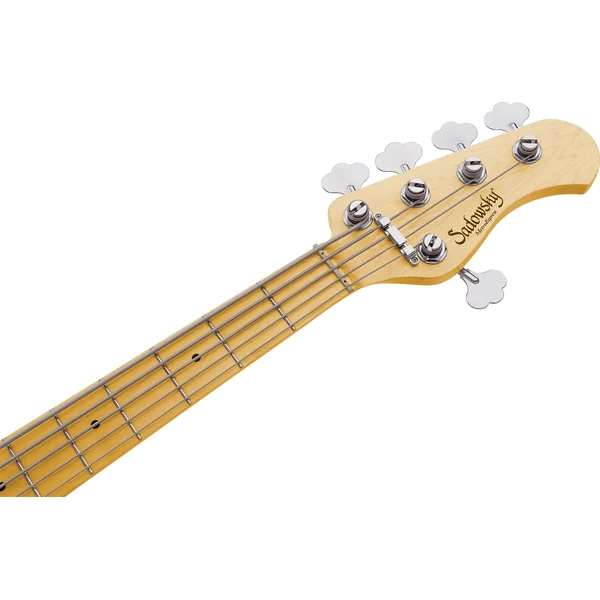 MetroExpress 21-Fret Vintage J/J Bass (MN) - solid black