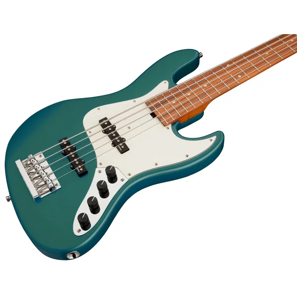 MetroExpress 21-Fret Vintage J/J Bass (MOR) - sherwood green metallic