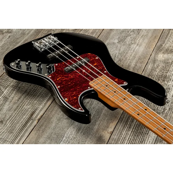 MetroExpress 21-Fret Vintage J/J Bass V2 4-String (PF) - black