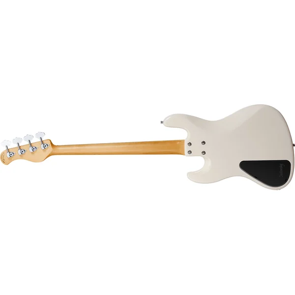 MetroExpress 21-Fret Vintage J/J Bass V2 4-String (PF) - olympic white