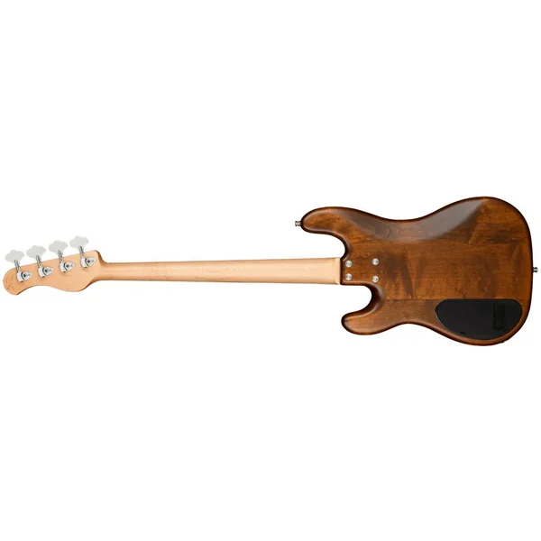 Metroline 21-Fret Hybrid P/J Bass Alder (4-String, Germany, MOR) - antique tobacco transparent satin